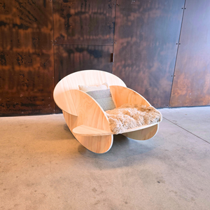 Lounge gyngestol - dansk design
